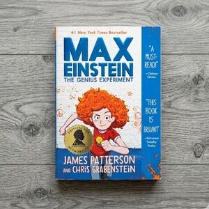 🐰🌷🐣  Max Einstein: The Genius Experiment by James Patterson  PB